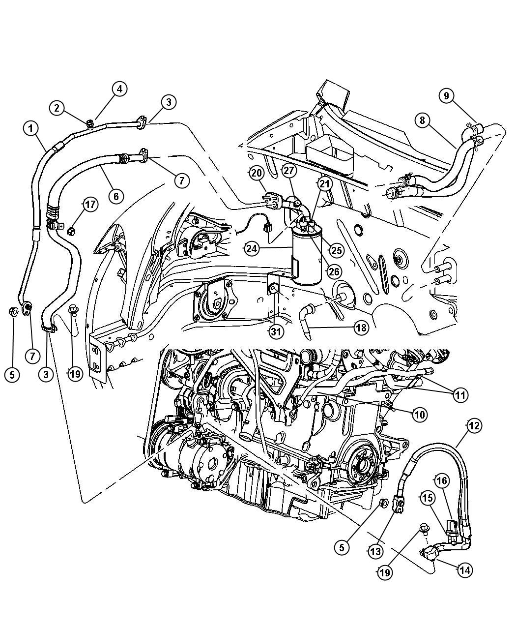 Diagram Of Pt Cruiser Engine