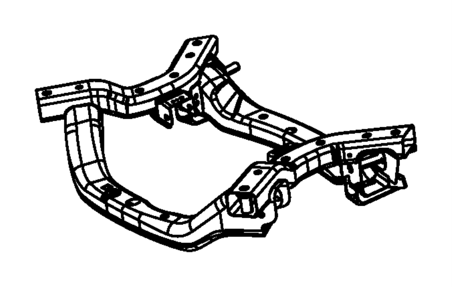 2016 Chrysler 300 Crossmember  Front Suspension  Frame